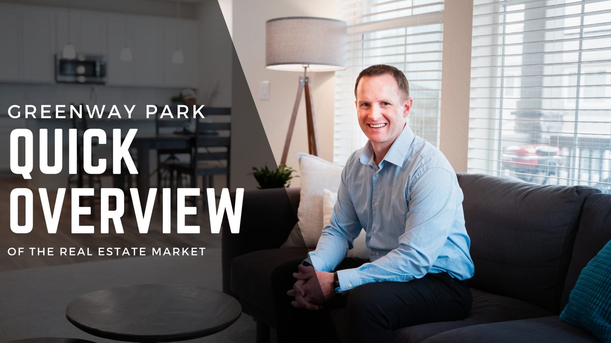 Title card of Steve Calley's Greenway Park market video.