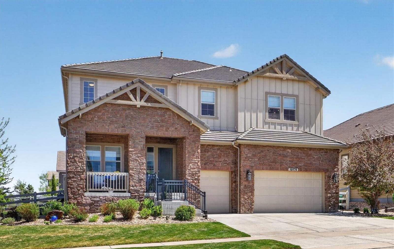 Craftsman two-story home in Anthem Highlands.