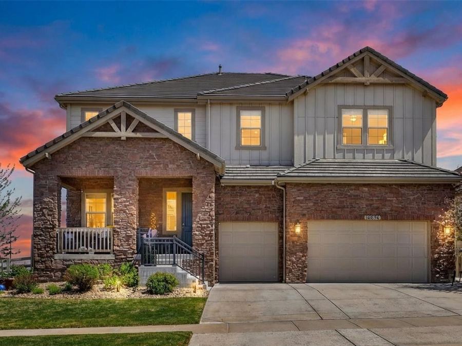 Front of 16036 Swan Mountain Drive, Broomfield, Colorado, sold by Steve Calley.