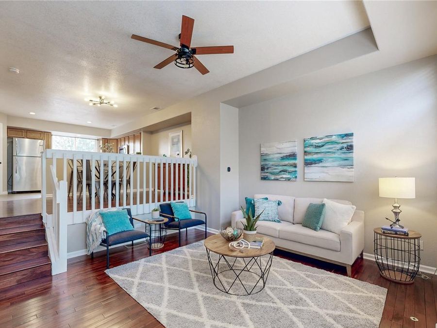Front of 8199 Welby Road Unit: 3805, Thornton, Colorado, sold by Steve Calley.
