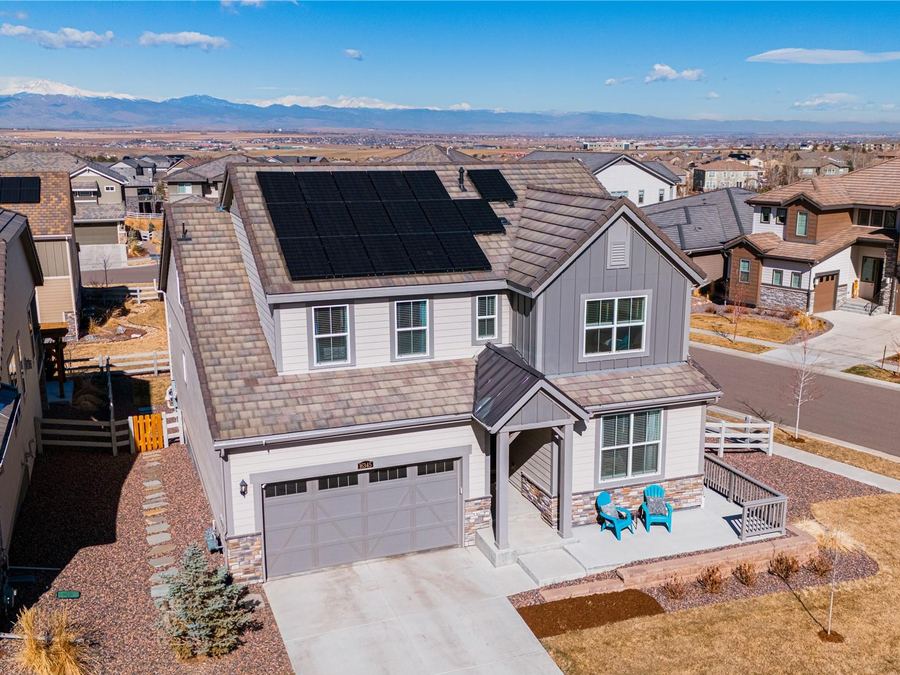 Front of 16345 Sand Mountain Way, Broomfield, Colorado, sold by Steve Calley.