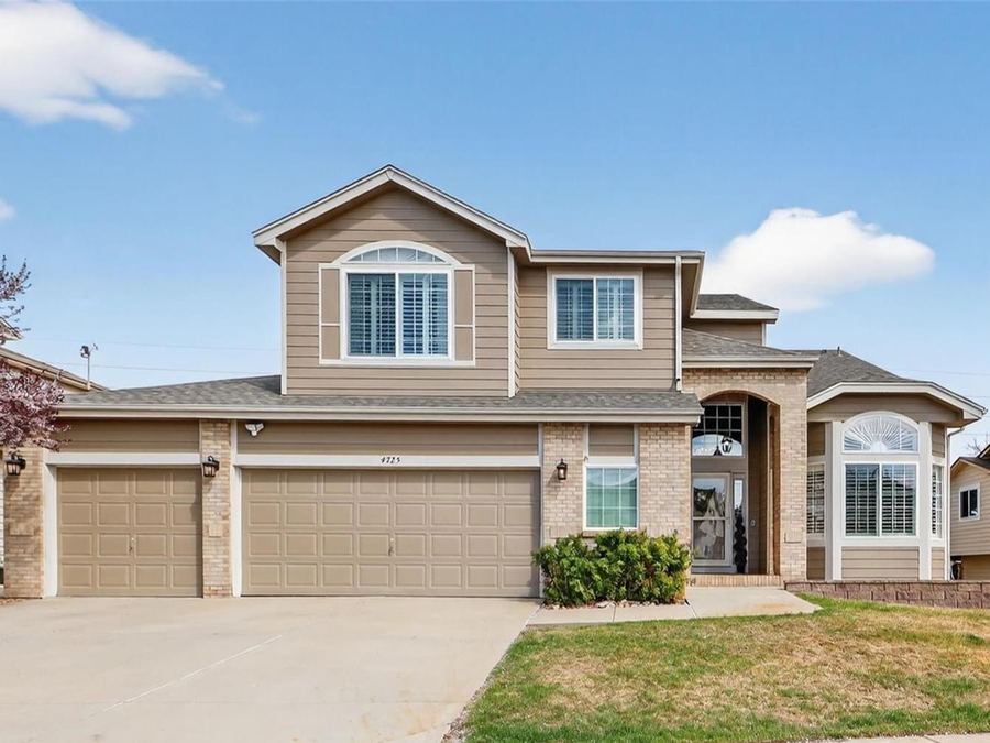 Front of 4725 W 128th Place, Broomfield, Colorado, sold by Steve Calley.