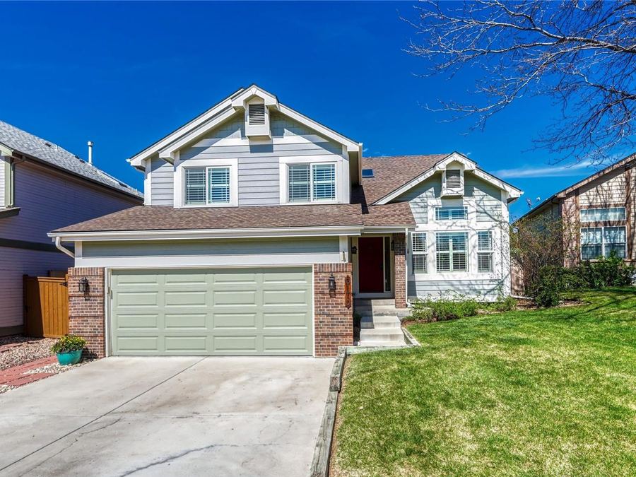 Front of 6170 S Summer Ridge Way, Castle Rock, Colorado, sold by Steve Calley.