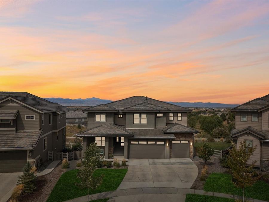 Front of 16371 Jones Mountain Way, Broomfield, Colorado, sold by Steve Calley.