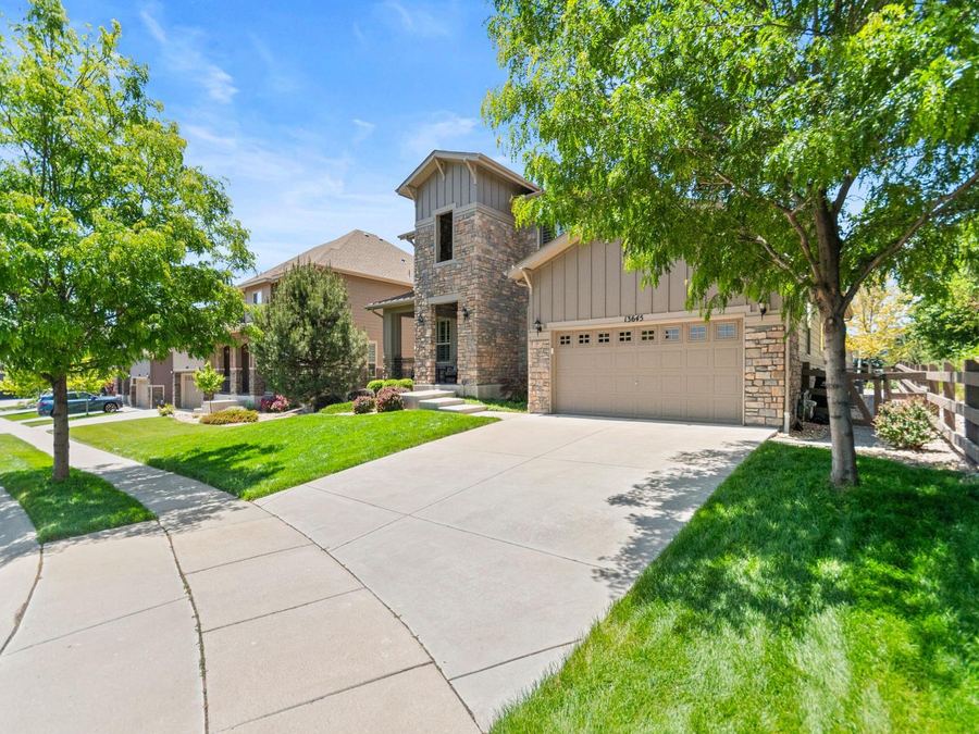 Front of 13645 Osage Court, Broomfield, Colorado, sold by Steve Calley.
