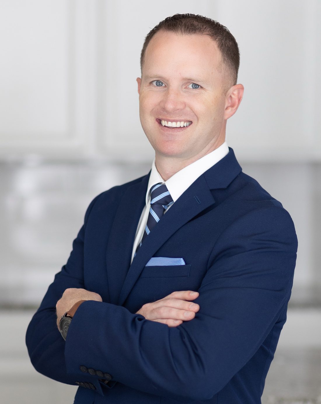 Portrait of Steve Calley, smiling.